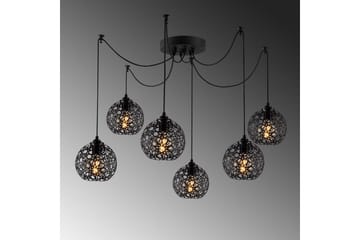 Taklampe Sourab Brilo Svart - Svart - Belysning - Innendørsbelysning & Lamper - Taklampe - Pendellamper & Hengelamper