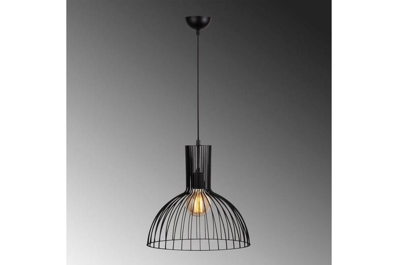Taklampe Sourab Lysende Svart - Svart - Belysning - Innendørsbelysning & Lamper - Taklampe - Pendellamper & Hengelamper