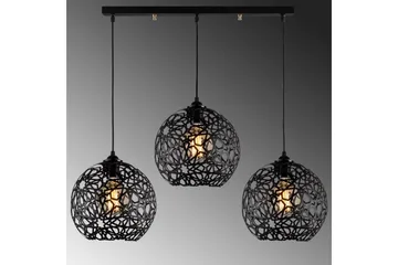 Taklampe Sourab Masafumie Svart Tre Stikkontakt - Tre Stikkontakt - Belysning - Innendørsbelysning & Lamper - Taklampe - Pendellamper & Hengelamper