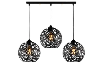 Taklampe Sourab Masafumie Svart Tre Stikkontakt - Tre Stikkontakt - Belysning - Innendørsbelysning & Lamper - Taklampe - Pendellamper & Hengelamper