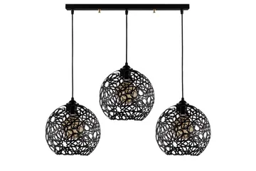 Taklampe Sourab Masafumie Svart Tre Stikkontakt - Tre Stikkontakt - Belysning - Innendørsbelysning & Lamper - Taklampe - Pendellamper & Hengelamper