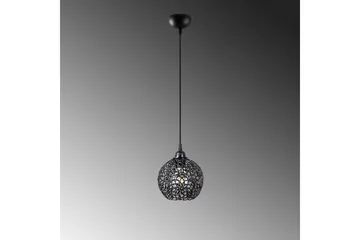 Taklampe Souvik Svart - 17 x 17 x 118 cm - Belysning - Innendørsbelysning & Lamper - Taklampe - Pendellamper & Hengelamper