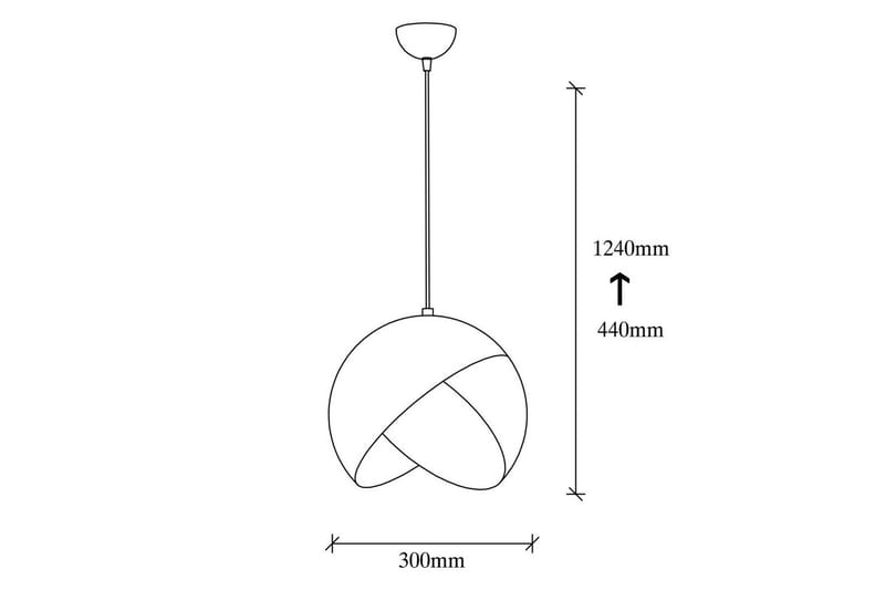 Taklampe Starhaven Svart / Vintage - Svart - Belysning - Innendørsbelysning & Lamper - Taklampe - Pendellamper & Hengelamper