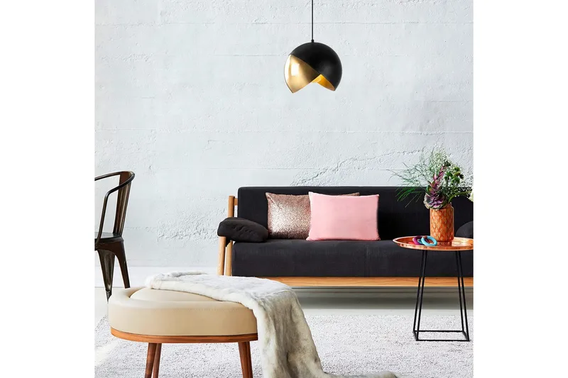 Taklampe Starhaven Svart / Vintage - Svart - Belysning - Innendørsbelysning & Lamper - Taklampe - Pendellamper & Hengelamper