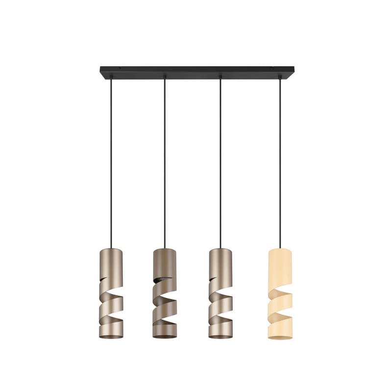 Taklampe Stream - 4 lamper, Flerfarget - Belysning - Innendørsbelysning & Lamper - Taklampe - Pendellamper & Hengelamper