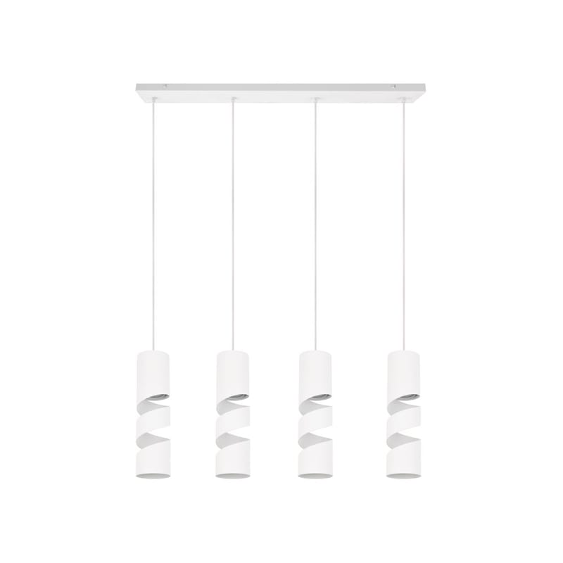 Taklampe Stream - 4 lamper, Matt hvit - Belysning - Innendørsbelysning & Lamper - Taklampe - Pendellamper & Hengelamper