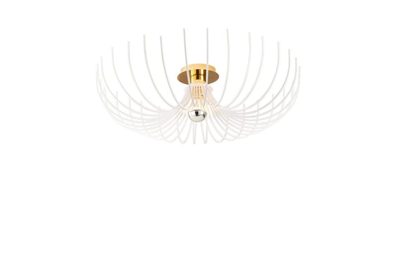 Taklampe Subbersta Hvit - Diameter: 56 cm - Belysning - Innendørsbelysning & Lamper - Taklampe - Pendellamper & Hengelamper