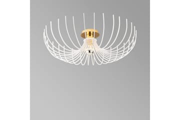 Taklampe Subbersta Hvit - Diameter: 56 cm - Belysning - Innendørsbelysning & Lamper - Taklampe - Pendellamper & Hengelamper
