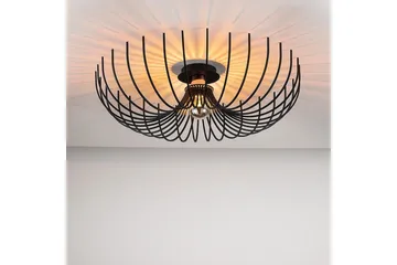 Taklampe Subbersta Svart - Diameter: 56 cm - Belysning - Innendørsbelysning & Lamper - Taklampe - Pendellamper & Hengelamper