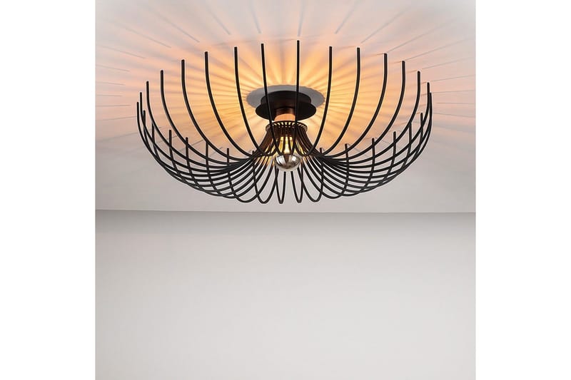 Taklampe Subbersta Svart - Diameter: 56 cm - Belysning - Innendørsbelysning & Lamper - Taklampe - Pendellamper & Hengelamper
