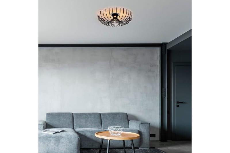 Taklampe Subbersta Svart - Diameter: 56 cm - Belysning - Innendørsbelysning & Lamper - Taklampe - Pendellamper & Hengelamper