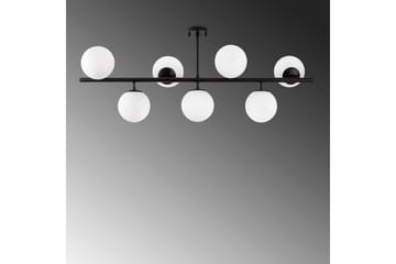 Taklampe Subin Flat Svart / Hvit - Svart / Hvit - Belysning - Innendørsbelysning & Lamper - Taklampe - Pendellamper & Hengelamper