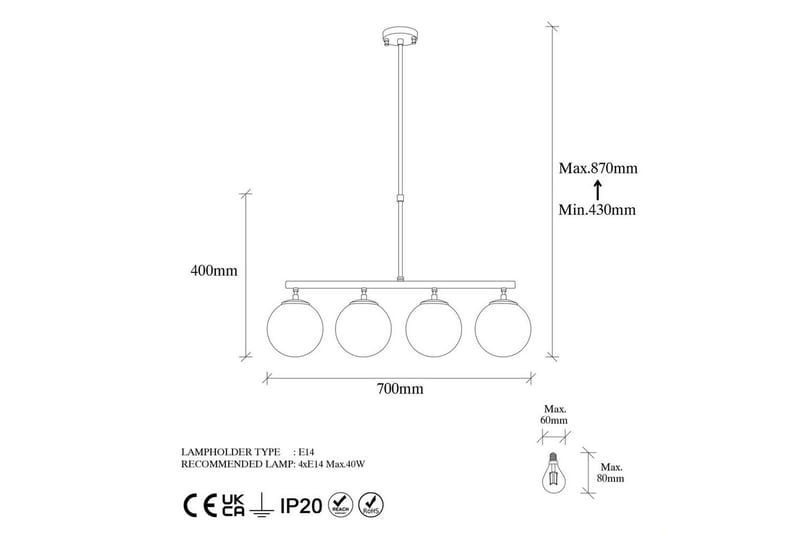 Taklampe Subin Vintage - Kobber - Belysning - Innendørsbelysning & Lamper - Taklampe - Pendellamper & Hengelamper
