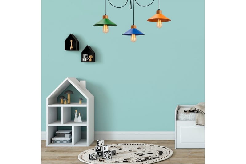 Taklampe Sudalwani Grønn / Blå / Oransje - Grønn / Blå / Oransje - Belysning - Innendørsbelysning & Lamper - Taklampe - Pendellamper & Hengelamper