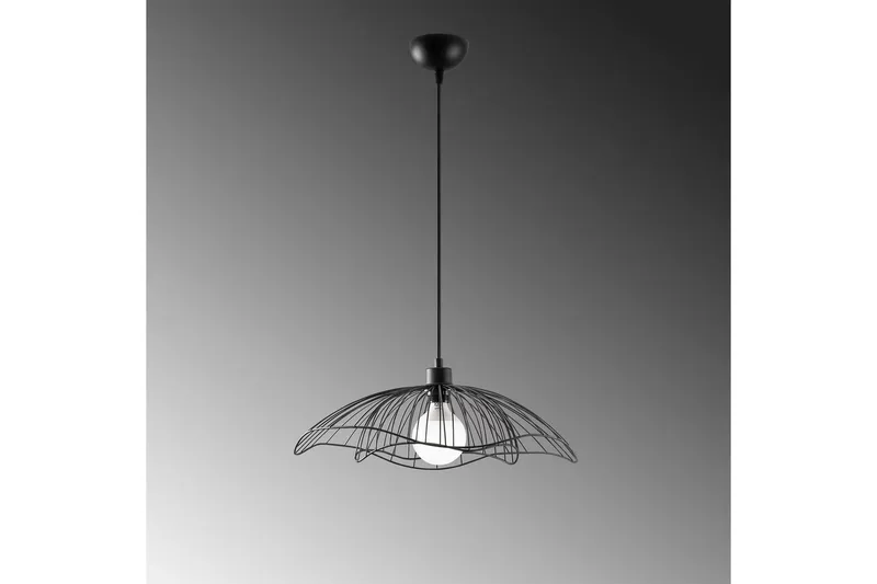 Taklampe Sudaskey Svart - Svart - Belysning - Innendørsbelysning & Lamper - Taklampe - Pendellamper & Hengelamper