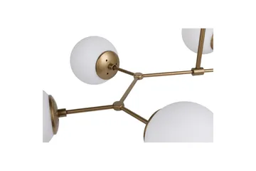 Taklampe Sudatoor Fibran Gul / Hvit - Gul / Hvit - Belysning - Innendørsbelysning & Lamper - Taklampe - Pendellamper & Hengelamper