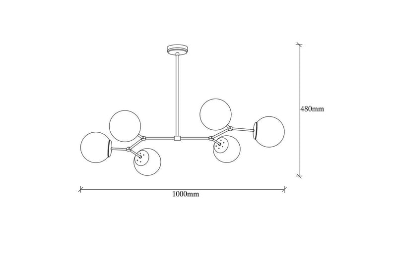 Taklampe Sudatoor Fibran Gul / Hvit - Gul / Hvit - Belysning - Innendørsbelysning & Lamper - Taklampe - Pendellamper & Hengelamper