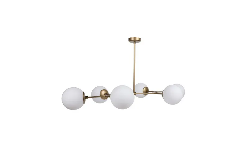 Taklampe Sudatoor Fibran Gul / Hvit - Gul / Hvit - Belysning - Innendørsbelysning & Lamper - Taklampe - Pendellamper & Hengelamper