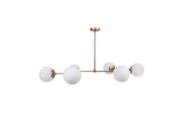 Taklampe Sudatoor Fibran Gul / Hvit - Gul / Hvit - Belysning - Innendørsbelysning & Lamper - Taklampe - Pendellamper & Hengelamper