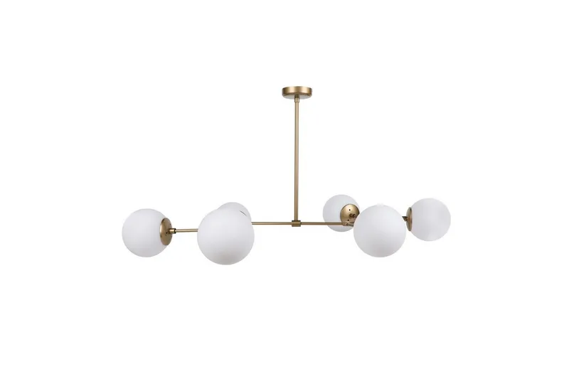 Taklampe Sudatoor Fibran Gul / Hvit - Gul / Hvit - Belysning - Innendørsbelysning & Lamper - Taklampe - Pendellamper & Hengelamper