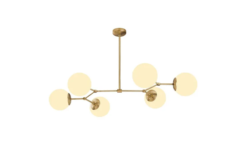 Taklampe Sudatoor Fibran Gul / Hvit - Gul / Hvit - Belysning - Innendørsbelysning & Lamper - Taklampe - Pendellamper & Hengelamper