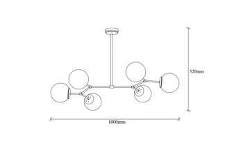 Taklampe Sudatoor Fibran Svart / Hvit - Svart / Hvit - Belysning - Innendørsbelysning & Lamper - Taklampe - Pendellamper & Hengelamper