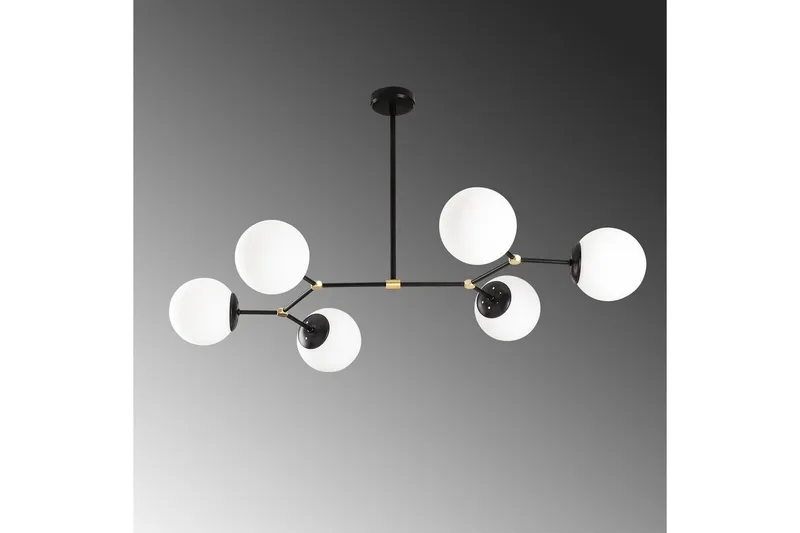 Taklampe Sudatoor Fibran Svart / Hvit - Svart / Hvit - Belysning - Innendørsbelysning & Lamper - Taklampe - Pendellamper & Hengelamper