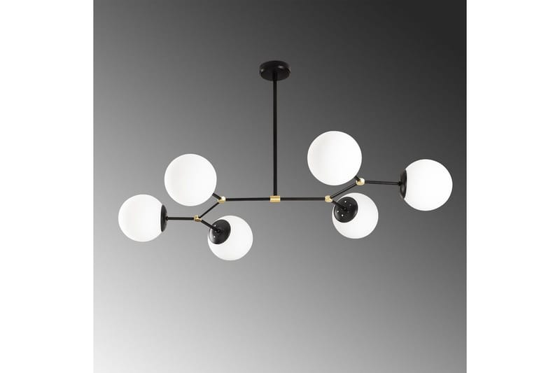 Taklampe Sudatoor Fibran Svart / Hvit - Svart / Hvit - Belysning - Innendørsbelysning & Lamper - Taklampe - Pendellamper & Hengelamper