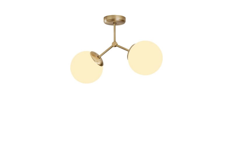 Taklampe Sudatoor Gul / Hvit - Gul / Hvit - Belysning - Innendørsbelysning & Lamper - Taklampe - Plafondlampe