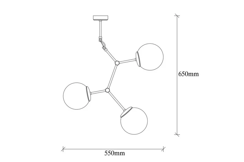 Taklampe Sudatoor Nexis Hvit - Hvit - Belysning - Innendørsbelysning & Lamper - Taklampe - Pendellamper & Hengelamper