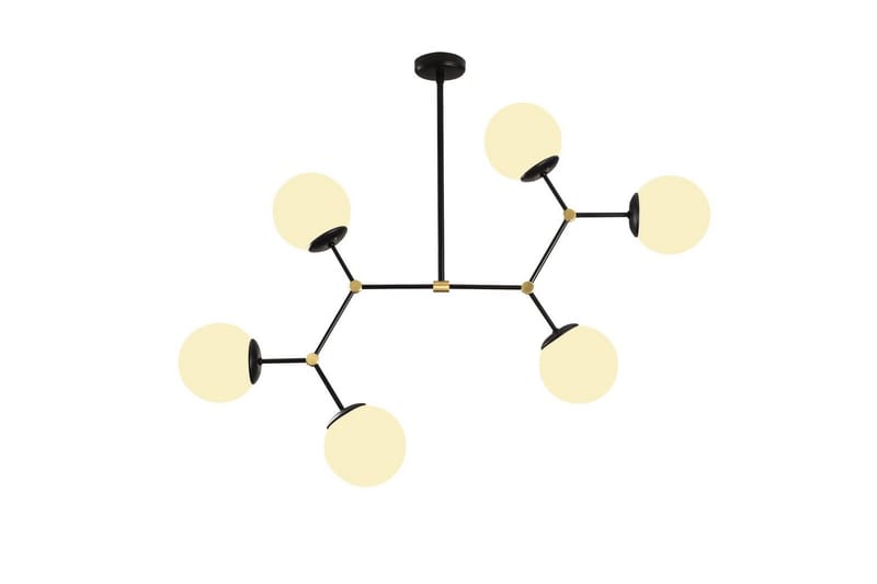 Taklampe Sudatoor Veilo Sort / Hvit - Svart/Hvit - Belysning - Innendørsbelysning & Lamper - Taklampe - Pendellamper & Hengelamper
