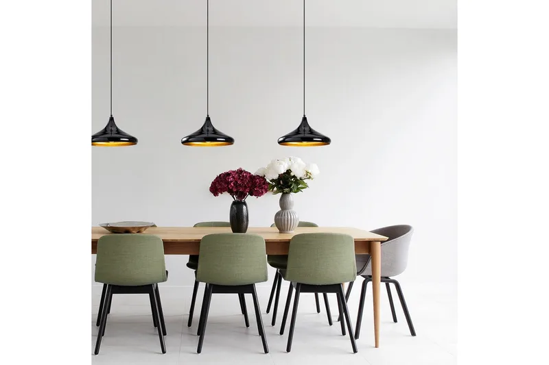 Taklampe Suna Svart - Svart - Belysning - Innendørsbelysning & Lamper - Taklampe - Pendellamper & Hengelamper