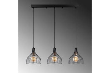 Taklampe Talnor Horizontal Three - Bronse/Svart - Belysning - Innendørsbelysning & Lamper - Taklampe - Pendellamper & Hengelamper