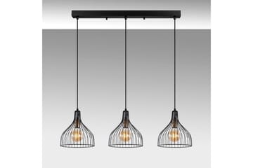 Taklampe Talnor Horizontal Three - Bronse/Svart - Belysning - Innendørsbelysning & Lamper - Taklampe - Pendellamper & Hengelamper