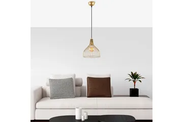 Taklampe Talnor Skinnende Gull - Skinnende Gull - Belysning - Innendørsbelysning & Lamper - Taklampe - Pendellamper & Hengelamper