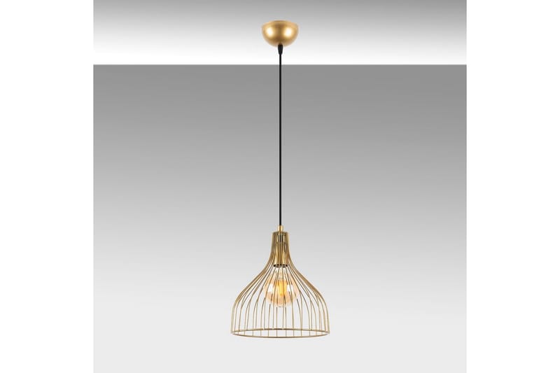 Taklampe Talnor Skinnende Gull - Skinnende Gull - Belysning - Innendørsbelysning & Lamper - Taklampe - Pendellamper & Hengelamper