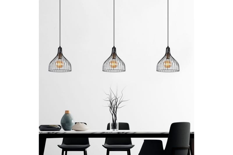 Taklampe Talnor Svart / Antikk - Svart / Antikk - Belysning - Innendørsbelysning & Lamper - Taklampe - Pendellamper & Hengelamper