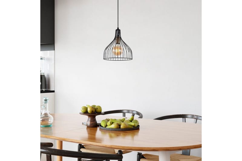 Taklampe Talnor Svart / Antikk - Svart / Antikk - Belysning - Innendørsbelysning & Lamper - Taklampe - Pendellamper & Hengelamper