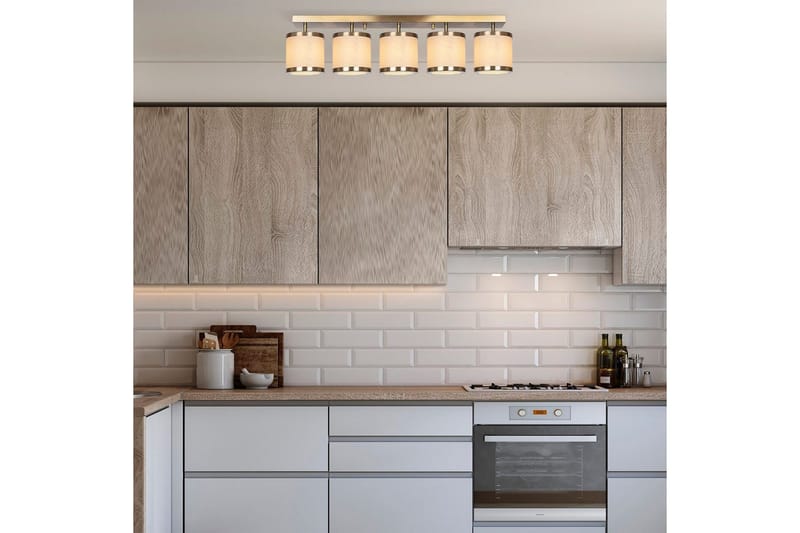 Taklampe Talra Five Vintage - Gull - Belysning - Innendørsbelysning & Lamper - Taklampe - Plafondlampe