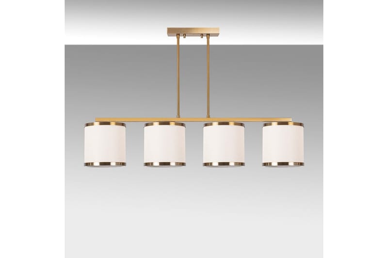 Taklampe Talra Vintage Horisontal - Gull - Belysning - Innendørsbelysning & Lamper - Taklampe - Pendellamper & Hengelamper