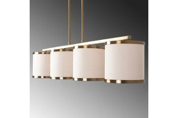 Taklampe Talra Vintage Horisontal - Gull - Belysning - Innendørsbelysning & Lamper - Taklampe - Pendellamper & Hengelamper