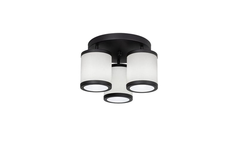 Taklampe Talrayo Svart / Hvit - Svart / Hvit - Belysning - Innendørsbelysning & Lamper - Taklampe - Plafondlampe