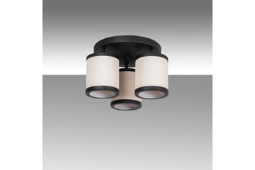 Taklampe Talrayo Svart / Hvit - Svart / Hvit - Belysning - Innendørsbelysning & Lamper - Taklampe - Plafondlampe
