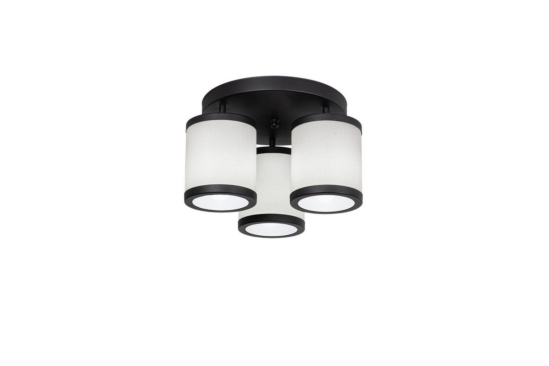 Taklampe Talrayo Svart / Hvit - Svart / Hvit