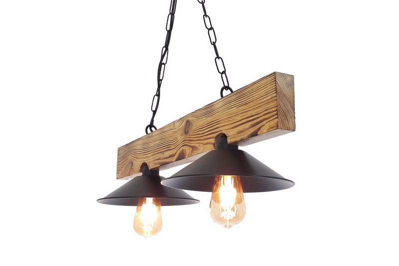 Taklampe Talwyn Valnøtt / Svart - Taupe/Svart - Belysning - Innendørsbelysning & Lamper - Taklampe - Pendellamper & Hengelamper