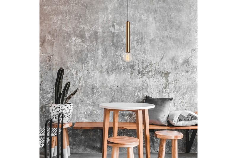 Taklampe Tembra Vintage - Gull - Belysning - Innendørsbelysning & Lamper - Taklampe - Pendellamper & Hengelamper