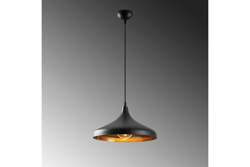 Taklampe Thela Stor Svart - Svart - Belysning - Innendørsbelysning & Lamper - Taklampe - Pendellamper & Hengelamper