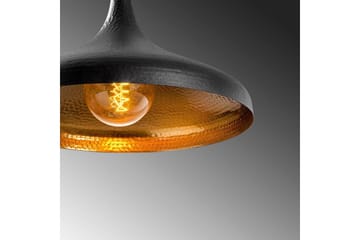 Taklampe Thela Stor Svart - Svart - Belysning - Innendørsbelysning & Lamper - Taklampe - Pendellamper & Hengelamper