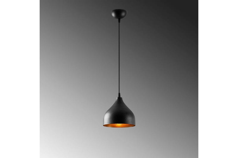 Taklampe Thela Svart - Svart - Belysning - Innendørsbelysning & Lamper - Taklampe - Pendellamper & Hengelamper