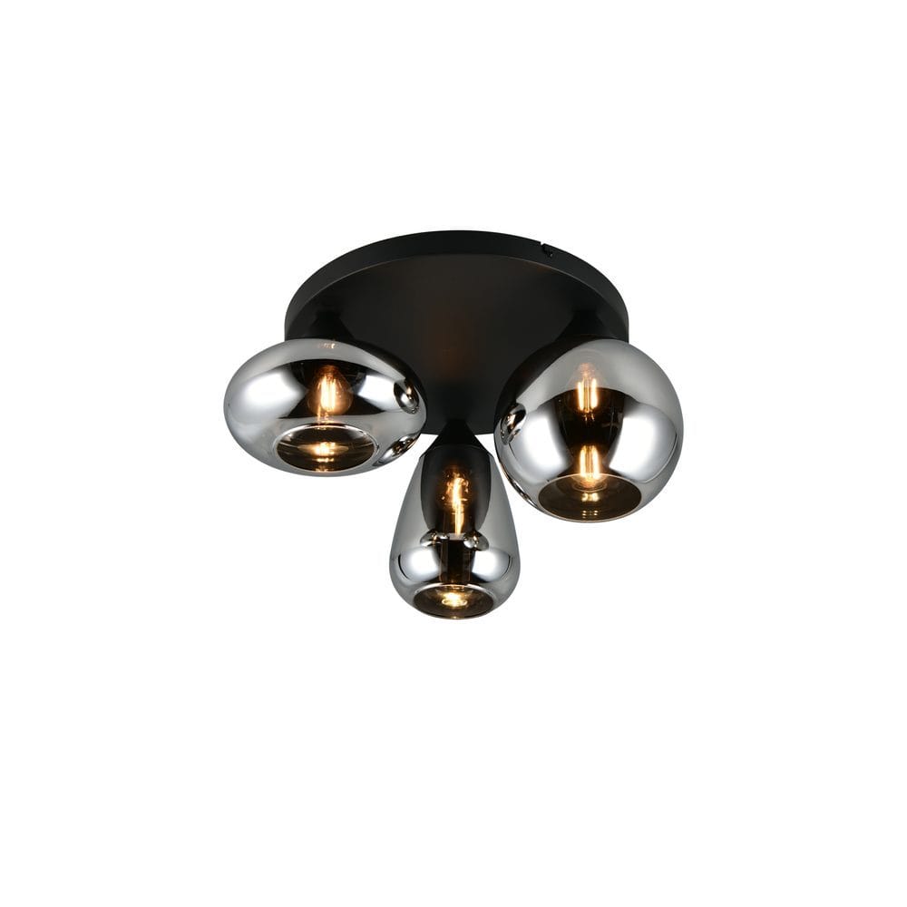 Taklampe TRIO Lumina - 3 lamper, Krommet